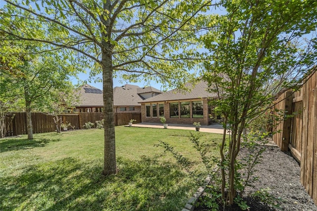 121 E Adelanta Pl, Round Rock, TX 78681 - view of yard with a patio
