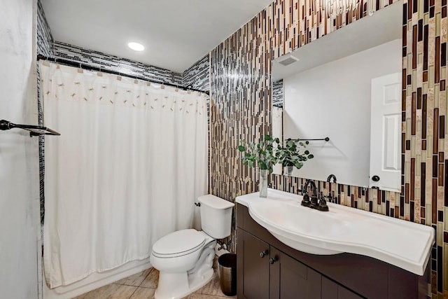 6567 Fair Valley Trl, Austin, TX 78749 - full bathroom with vanity and tile patterned flooring
