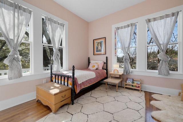 2124 Bluebonnet Ln, Austin, TX 78704 - bedroom with wood finished floors and baseboards