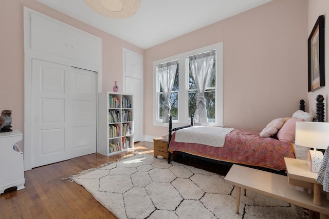 2124 Bluebonnet Ln, Austin, TX 78704 - bedroom with wood finished floors