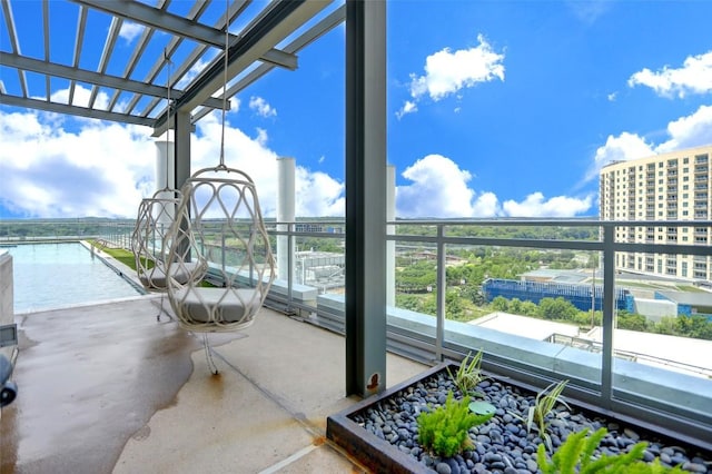 222 W Ave Unit 1213, Austin, TX 78701 - view of patio featuring a balcony