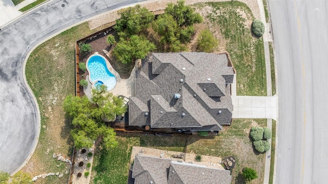 5621 Cypress Ranch Blvd, Spicewood, TX 78669 - drone / aerial view of a pool area