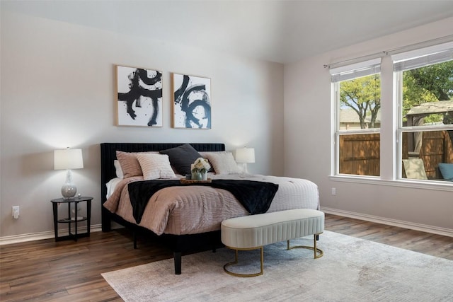 5621 Cypress Ranch Blvd, Spicewood, TX 78669 - bedroom featuring wood finished floors