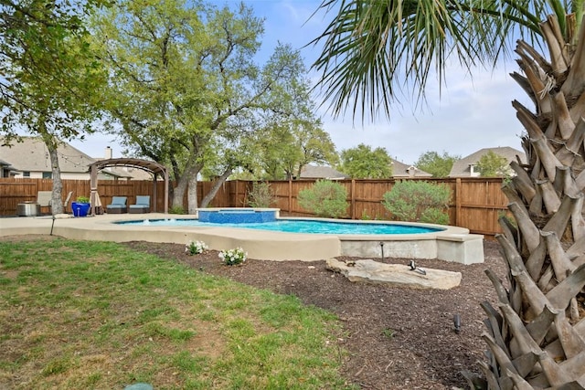 5621 Cypress Ranch Blvd, Spicewood, TX 78669 - view of pool featuring a fenced backyard