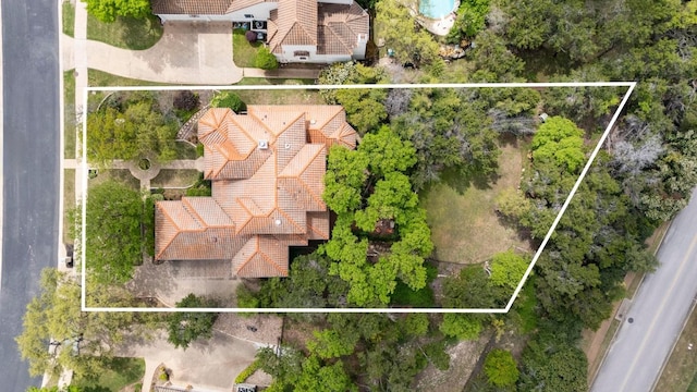 4321 Lakeway Blvd, Austin, TX 78734 - aerial overview of property's location with property boundaries highlighted