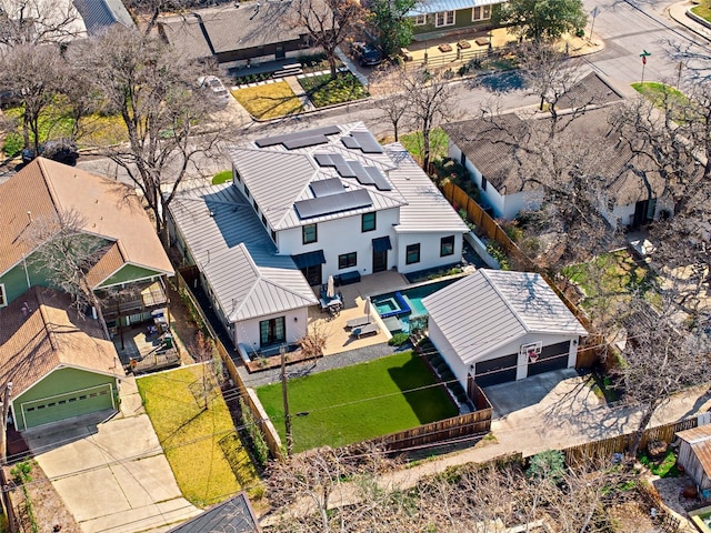1004 Maufrais St, Austin, TX 78703 - aerial perspective of suburban area