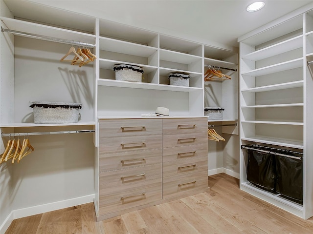 1004 Maufrais St, Austin, TX 78703 - spacious closet with light wood finished floors