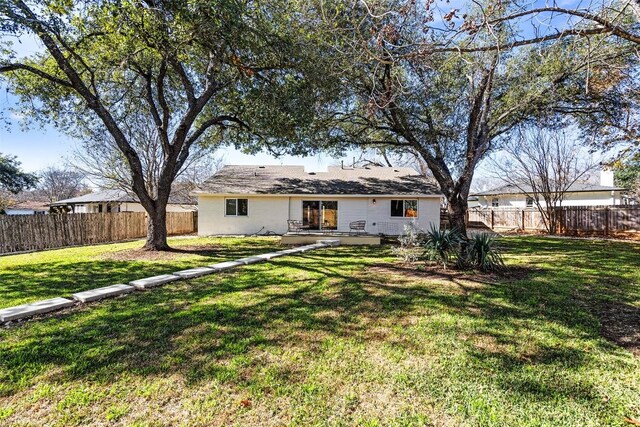 6303 Bexton Cir, Austin, TX 78745 - rear view of property featuring a patio area