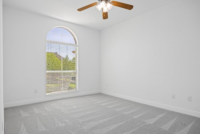 15408 Prestancia Dr, Austin, TX 78717 - empty room featuring ceiling fan and carpet floors