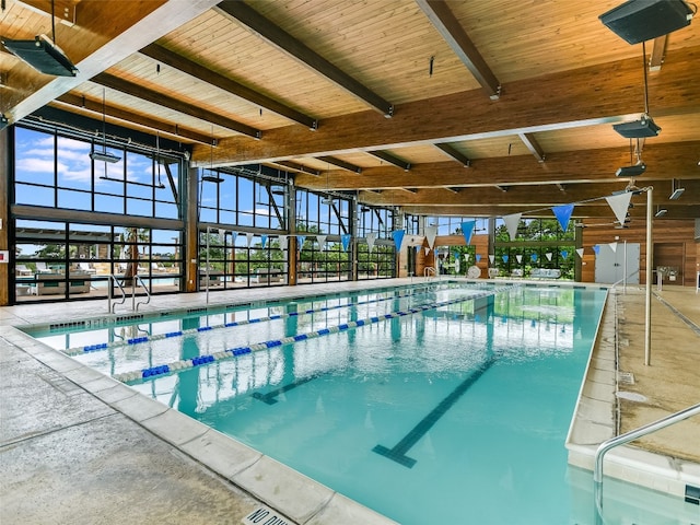 view of pool