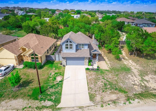 17504 Village Dr, Dripping Springs, TX 78620 - aerial view of residential area