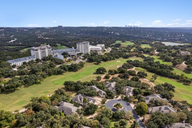 2305 Barton Creek Blvd Unit 36, Austin, TX 78735 - aerial view of a local golf course and apartment complex / building