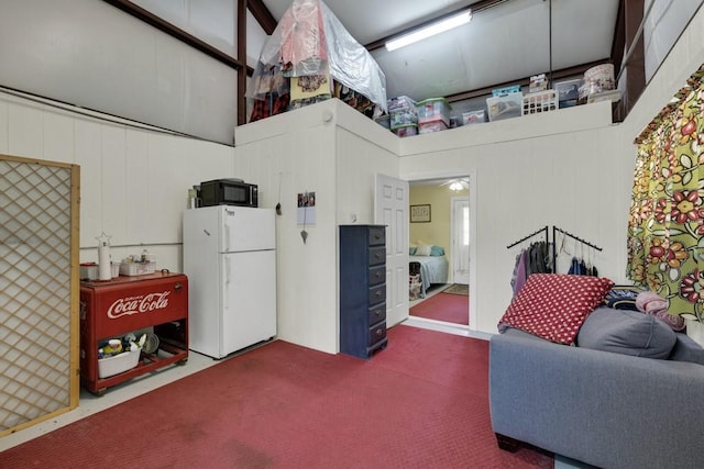 interior space with carpet