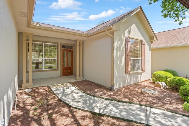 311 Dove Hollow Trl, Georgetown, TX 78633 - property entrance featuring stucco siding