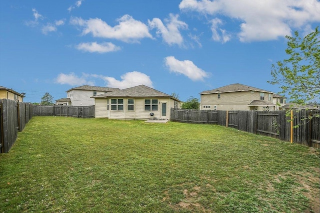 5741 Porano Cir, Round Rock, TX 78665 - rear view of property with a fenced backyard