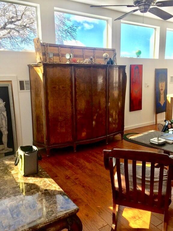 156 Lazy Leaf Ln, Wimberley, TX 78676 - bedroom with wood finished floors