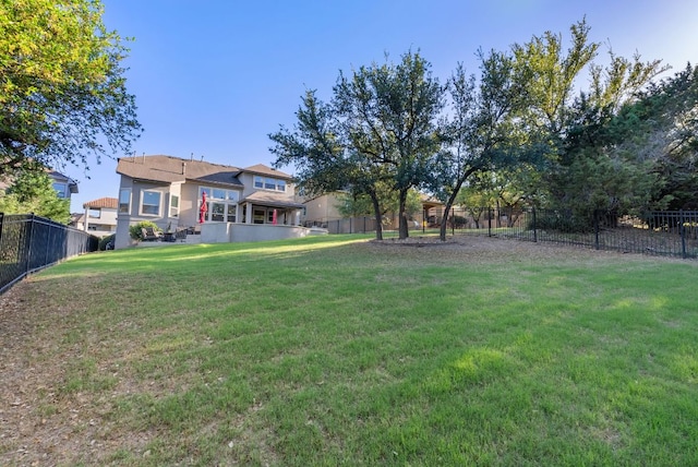 3817 Benetton Way, Leander, TX 78641 - view of yard