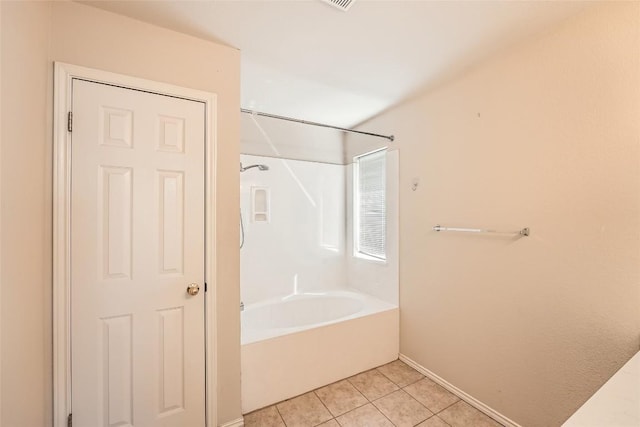 2813 Single Trace Ct, Austin, TX 78728 - bathroom featuring shower / tub combination and tile patterned flooring