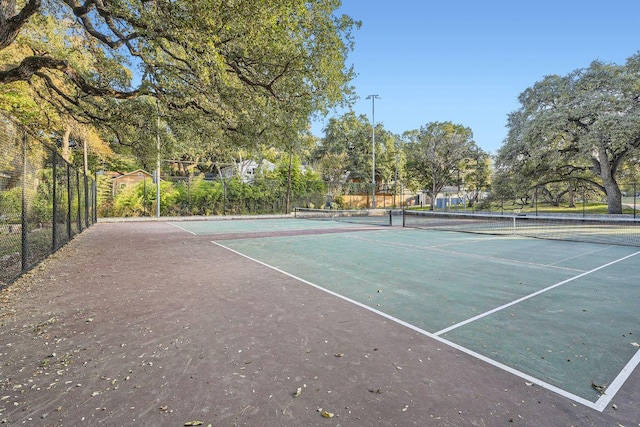 809 Edgecliff Ter, Austin, TX 78704 - view of tennis court