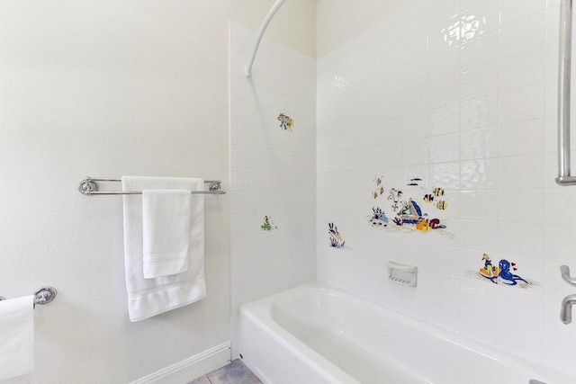201 Mcconnell Dr, West Lake Hills, TX 78746 - full bathroom featuring baseboards and bathtub / shower combination