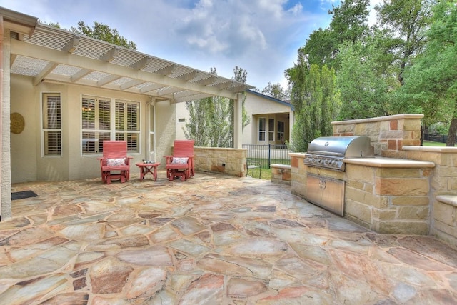 204 Whippoorwill Cv, Georgetown, TX 78633 - view of patio with a pergola