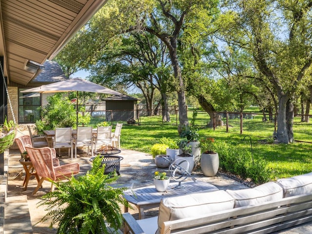 6022 Tonkowa Trl, Georgetown, TX 78628 - view of patio / terrace