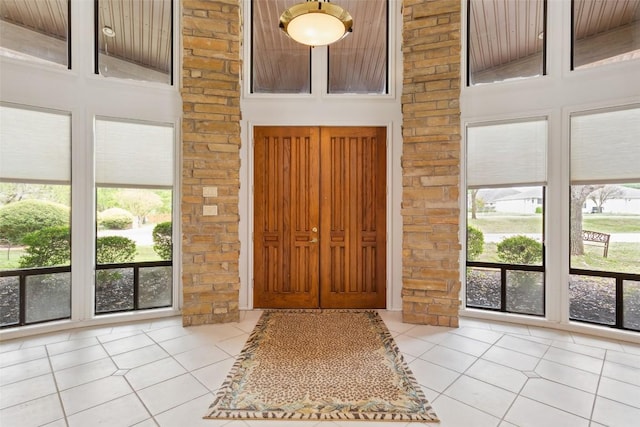 901 Blaylock Dr, Salado, TX 76571 - tiled entryway featuring healthy amount of natural light