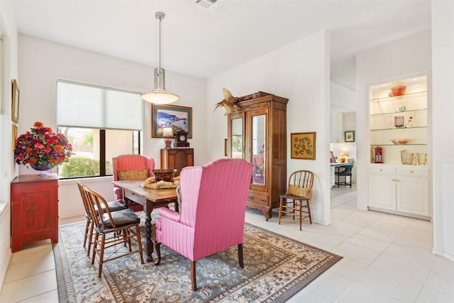 901 Blaylock Dr, Salado, TX 76571 - dining area featuring light tile patterned floors