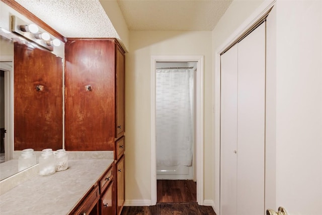 19 Deerfield Dr Unit 2, Wimberley, TX 78676 - bathroom featuring wood finished floors and vanity