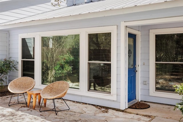 19 Deerfield Dr Unit 2, Wimberley, TX 78676 - property entrance with a metal roof