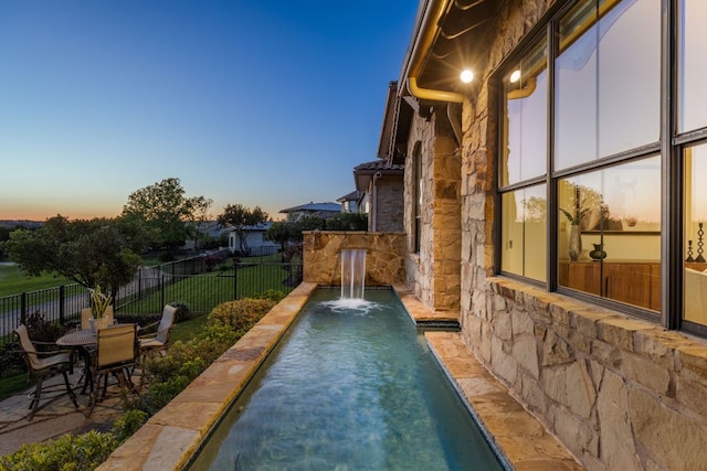 219 Jack Nicklaus Dr, Austin, TX 78738 - view of pool with a fenced backyard