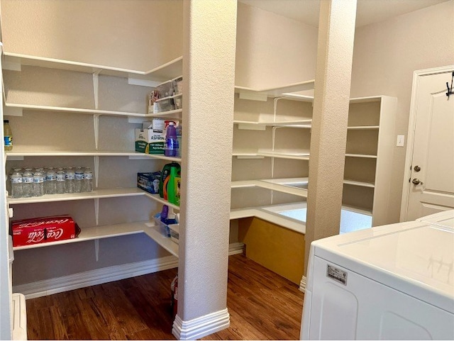 2201 Ezra Ct, Cedar Park, TX 78613 - storage area with washer and clothes dryer