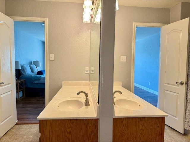 2201 Ezra Ct, Cedar Park, TX 78613 - ensuite bathroom featuring two vanities
