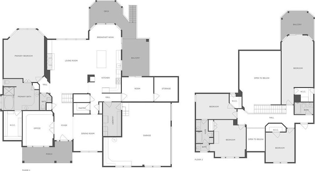 floor plan / room layout