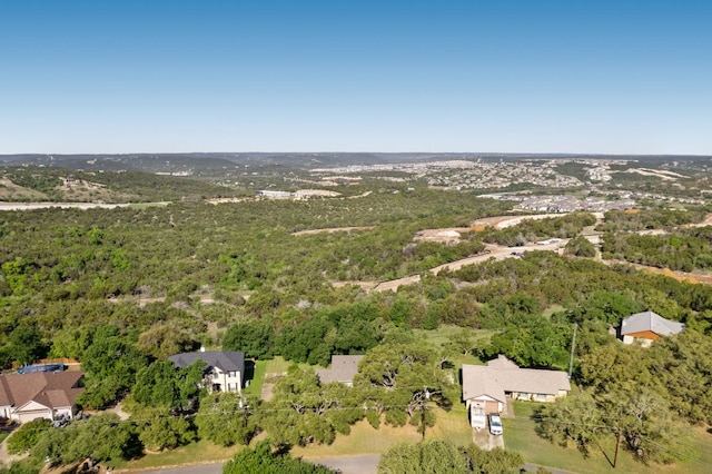 13212 Running Doe Ln, Cedar Park, TX 78613 - aerial view of property's location with a heavily wooded area
