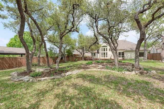 8105 Endeavor Cir, Austin, TX 78726 - view of fenced backyard