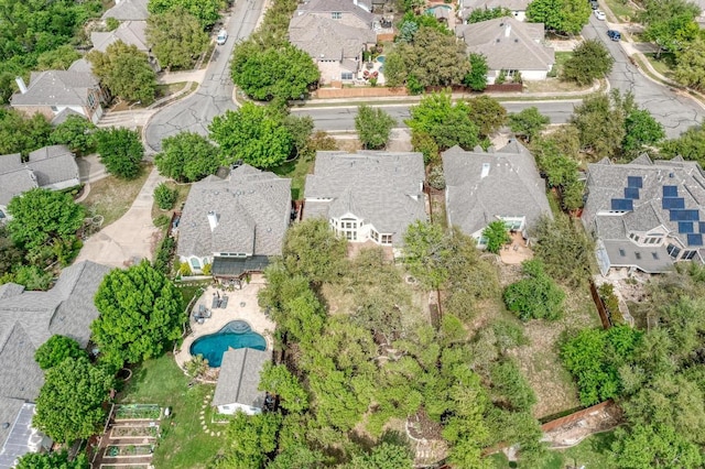 8105 Endeavor Cir, Austin, TX 78726 - aerial view of residential area featuring a pool area