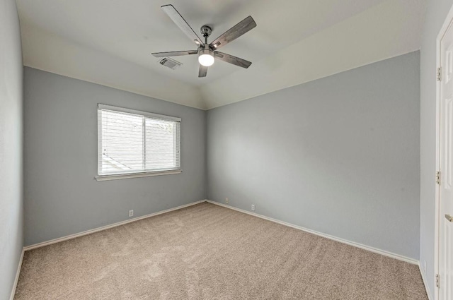 8105 Endeavor Cir, Austin, TX 78726 - carpeted empty room featuring a ceiling fan and baseboards