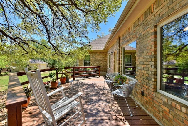 200 Nicole Way, Georgetown, TX 78633 - view of deck
