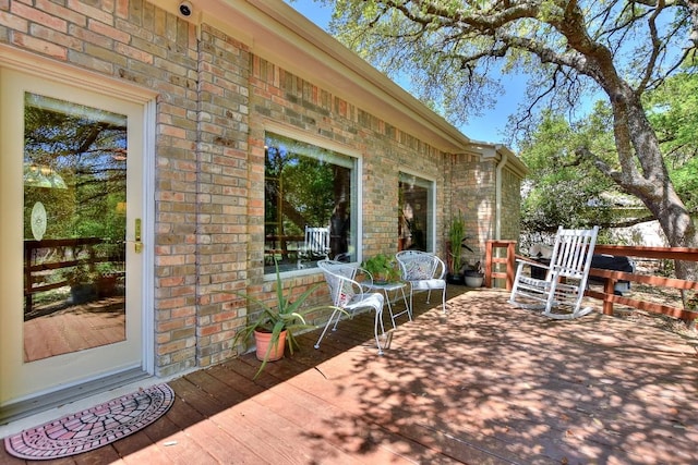 200 Nicole Way, Georgetown, TX 78633 - view of wooden deck