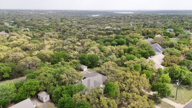 200 Nicole Way, Georgetown, TX 78633 - drone / aerial view of a forest