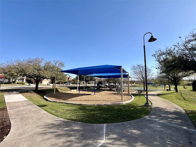 view of community with playground community