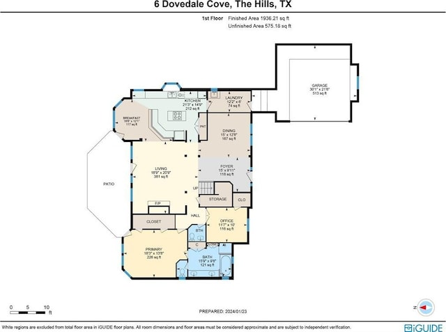 view of layout
