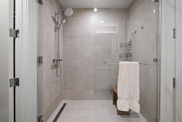 44 E Ave Unit 2509, Austin, TX 78701 - full bathroom featuring a stall shower