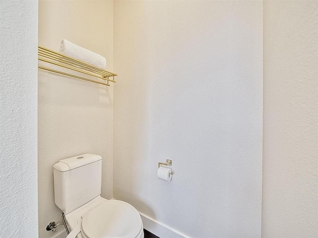 bathroom with toilet
