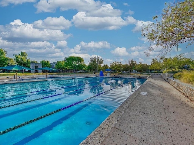 view of community pool