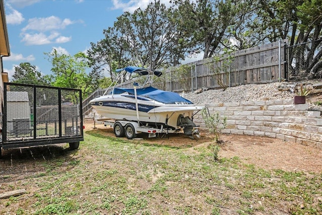 7404 Little Oak Cir, Lago Vista, TX 78645 - view of yard