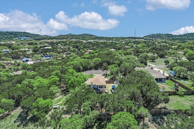 7404 Little Oak Cir, Lago Vista, TX 78645 - bird's eye view of a mountainous background