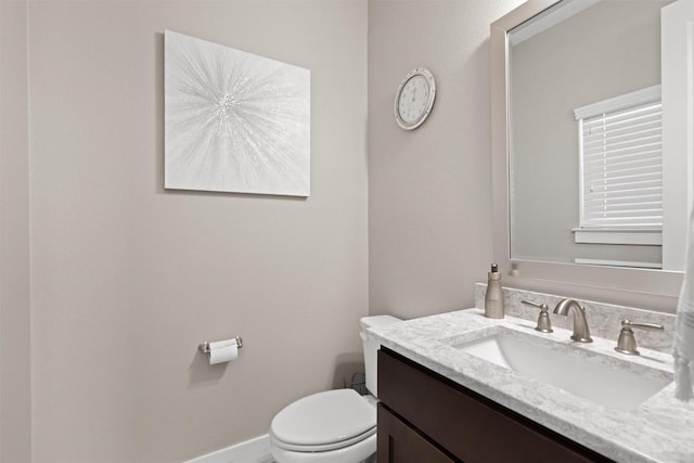 104 Atlanta Park Dr, Georgetown, TX 78628 - half bathroom with toilet and vanity