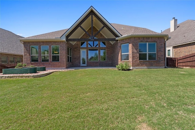 118 Bluehaw Dr, Georgetown, TX 78628 - back of property with brick siding